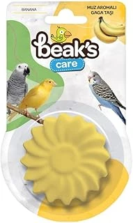 Beak'S Kuşlar Için Ek Besinler, Tekli, Muz Aromalı Gaga Taşı X 8 Adet ürün görseli 1