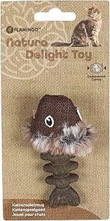 Flamingo Fl Ct Natura Catnip Balık Şeklinde Oyuncak 9 Cm ürün görseli 1