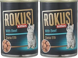 Rokus Yavru Konserve Maması, 410 G, Dana Etli 2Li Paket ürün görseli 1