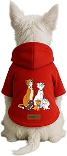 Baskılı İçi Polarlı Kıyafeti & Elbisesi - Kırmızı Renk Kapüşonlu Hoodie B7112, S ürün görseli 1