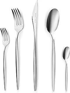Lizbon Platin 12 Kişilik 60 Parça Çatal Kaşık Takımı ürün görseli 1