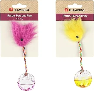 Flamingo Fl Ct Fıba Tüylü Dönen Plastik Top ürün görseli 1
