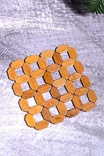 Bambu Cm Kare Nihale Çaydanlık Altlığı Tencere Altlığı ürün görseli 1
