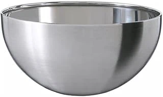 Servis Salata Kasesi Metal 12 Cm Paslanmaz Çelik Kase Sunum ürün görseli 1
