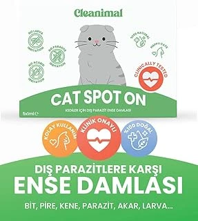 Dış Parazit Deri | Bit, Pire Kene Karşıtı Doğal Koruma 5X1 Ml ürün görseli 1