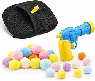 Busstier Statik Tüy Toplayıcı Eldiven 20 Peluş Toplu Tabancası Eğlence Seti ürün görseli 1