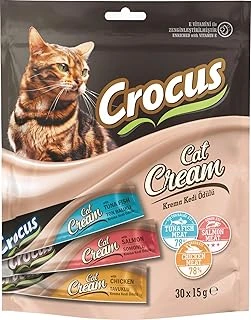 Crocus Çoklu Tavuklu & Ton Balikli & Somonlu Krema Ödülü 30X15G ürün görseli 1