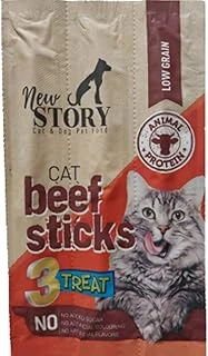 New Story Sığır Etli Stick Yumuşak Ödül 3'Lü Paket 5 Gram X 3 Adet ürün görseli 1