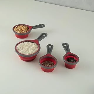 Aryıldız Dailytools 4 Parça Katlanabilir Ölçü Kaşık Seti Renkli Mutfak Gereçleri ürün görseli 1