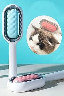 Evcil Hayvanlar İçin Çift Taraflı Pet Fırçası Nemli Tüy Tarama Tarağı ürün görseli 1