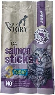New Story Somon Balık Etli Stick Yumuşak Ödül 3'Lü Paket 5 Gram X 3 Adet ürün görseli 1