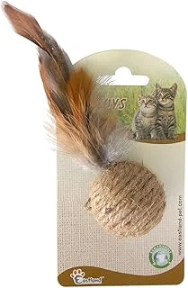 Beeztees Eastland 550082 Tüylü Top Oyuncağı, 4 Cm ürün görseli 1