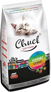 Chuck 500 Gr Kuru Mama, Kedi, Gourmet X 12 Adet ürün görseli 1
