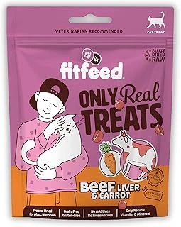 Fitfeed Freeze-Dried Çiğ Dana Ciğer&Havuç Ödül 40G ürün görseli 1
