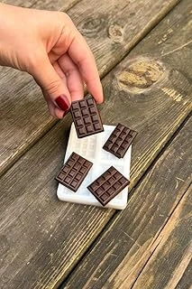 Rufus Çikolata Dörtlü Silikon Mum Kalıbı ürün görseli 1