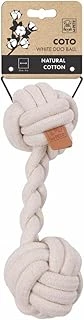 M-Pets Coto Whi̇te Duo Ball 28Cm Örgü Oyuncak ürün görseli 1