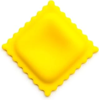 Spelt Ravioli Şeklinde Silikon Tezgah Üstü Kirli Kaşıklık Kaşık Altlığı ürün görseli 1