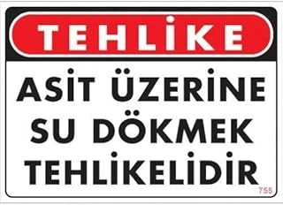 Katar Asit Üzerinde Su Dökmek Tehlikelidir ürün görseli 1