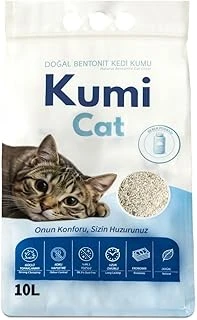 Eko-Premium Şefkatli Temizlik Bebek Pudrası Kokulu Kumu, Güçlü Topaklanan Bentonit, 10 L ürün görseli 1