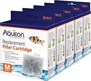 Aqueon Akvaryum Balık Tankı Yedek Filtre Kartuşları Orta - 15 Paket ürün görseli 1
