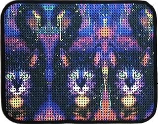 Miapet Elekli Desenli Tuvalet Önü Paspası 60 X 45 Cm Üç ürün görseli 1