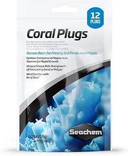 Seachem Coral Plugs 12 Pcs ürün görseli 1