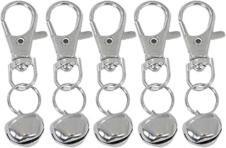 X-Perk Papağan Anahtarlı Tasma Boyun Zili 5'Li Set Zil Çapı 14 Mm ürün görseli 1