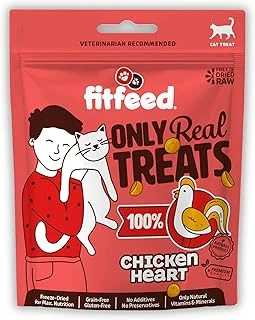 Fitfeed Freeze-Dried Çiğ Tavuk Yürek Ödül 40G ürün görseli 1