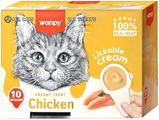 Wanpy Tavuklu 10 * 16 Gr Kaşıklı Ödül Kreması ürün görseli 1