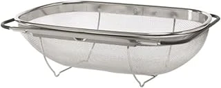 Idealisk – Colander, Stainless Steel, Black – 34 X 23 Cm ürün görseli 1