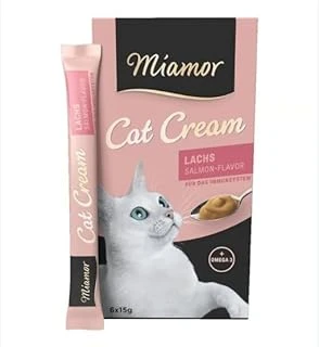 Miamor Cream Somonlu Kedi̇ Ödülü 6X15 G ürün görseli 1