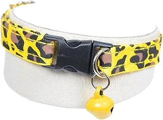 X-Perk Zilli Taması Leopar Desenli Sarı Renk ürün görseli 1