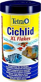 Tetra Cichlid Xl Flakes - Büyük Çiklitler Diğer Büyük Süs Balıkları Için Büyük Pul Şeklinde Balık Yemi, 10 L Kova ürün görseli 1