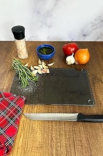 Decorita Cam Kesme Tahtası - Cam Kesme Tablası | (Füme Cam, 17Cm X 29Cm) ürün görseli 1
