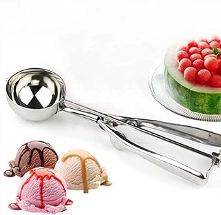 Dondurma Kurabiye Şekillendirme Kaşığı (1, Metal, Large) ürün görseli 1