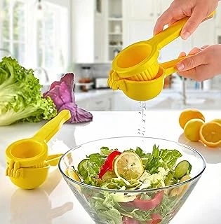 Pratik Mutfak El Tipi Limon Narenciye Sıkacağı – Ergonomik Tasarım, Dayanıklı Gövde, Sarı ürün görseli 1