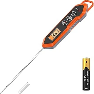 Thermopro Tp15H Ipx6 Su Geçirmez, Işıklı Ekranlı Kalibrasyonlu Uzun Problu Dijital Et Gıda Termometresi ürün görseli 1