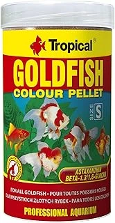 Tropical Goldfish Colour Pellet Size Small 250Ml 110Gr ürün görseli 1