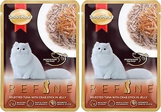 Refine Pouch Jöle İçinde Yengeç Çubuklu Seçkin Ton Balığı 70 Gr (2 Paketi) ürün görseli 1