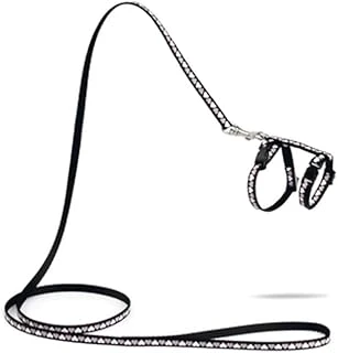 Beeztees Yavru Göğüs Tasması Gezdirme Kayışı 120Cm, Siyah, 16-25Cm Boyun, 23-36Cm Göğüs ürün görseli 1