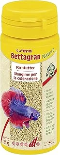 Sera Bettagran Doğa 50 Ml (24 G) - 50 Mg/Kg Besleyen Doğal Astaksantin Betta Için Ince Granüller, Akvaryum Tetraları, Neon & Co Için Balık Yemi. ürün görseli 1