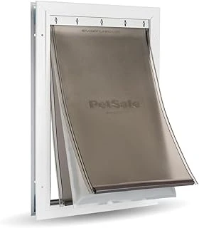 Petsafe Aşırı Hava Için Alüminyum Evcil Hayvan Kapısı, Tasarruflu Kapağı, Kg'A Kadar Evcil Hayvanlar Için, M Beden ürün görseli 1