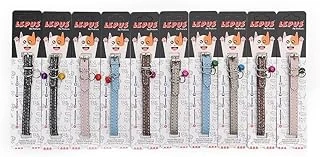 Lepus Boyun Tasması Deri Simli 10 Lu Paket 10X30 Cm ürün görseli 1