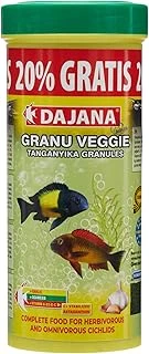 Dajana Granu Veggie Garlic Sarımsaklı Cichlid Yemi 250 Ml + 50 Ml Promo 150 Gr ürün görseli 1