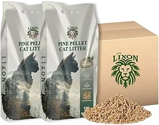 Doğal Çam Peleti Kumu 10 Kg (20L) Yavru/Yetişkin Kediler, Kemirgenler Için%100 Biyobozunur - Astımlı Kediler Için Uygun - Kimyasal İçermeyen - Yüksek Emiş Gücü - 5 Kg X 2 Adet ürün görseli 1