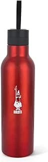 - Termal Şişe - 500Ml - Kırmızı Renk - Paslanmaz Çelik - Çift Katmanlı - 12 Saat Sıcak 24 Saat Soğuk Tutar - Hava Geçirmez Vidalı Kapak Özelliği - Özel Silikon Conta Sayesinde Sızdırmaz Şişe ürün görseli 1