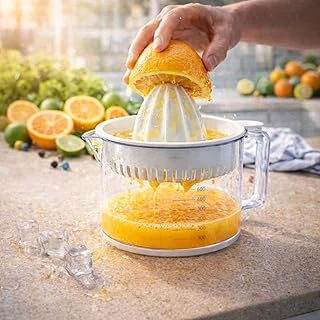 Limon Sıkacağı Narenciye Portakal Sıkacağı Beyaz 600 Ml ürün görseli 1