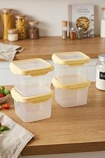 Smatware 4'Lü Set Loxo Sızdırmaz Saklama Kabı 1000 Ml Sari ürün görseli 1