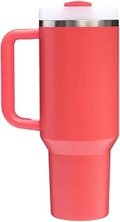 Quencher Pipetli Termos Bardak, Mercan (Hot Coral), 1.18 Litre ürün görseli 1