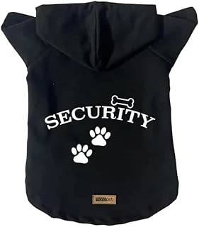 Kapişonlu Sweatshirt Kıyafeti & Elbisesi - Siyah Security Xs Beden ürün görseli 1